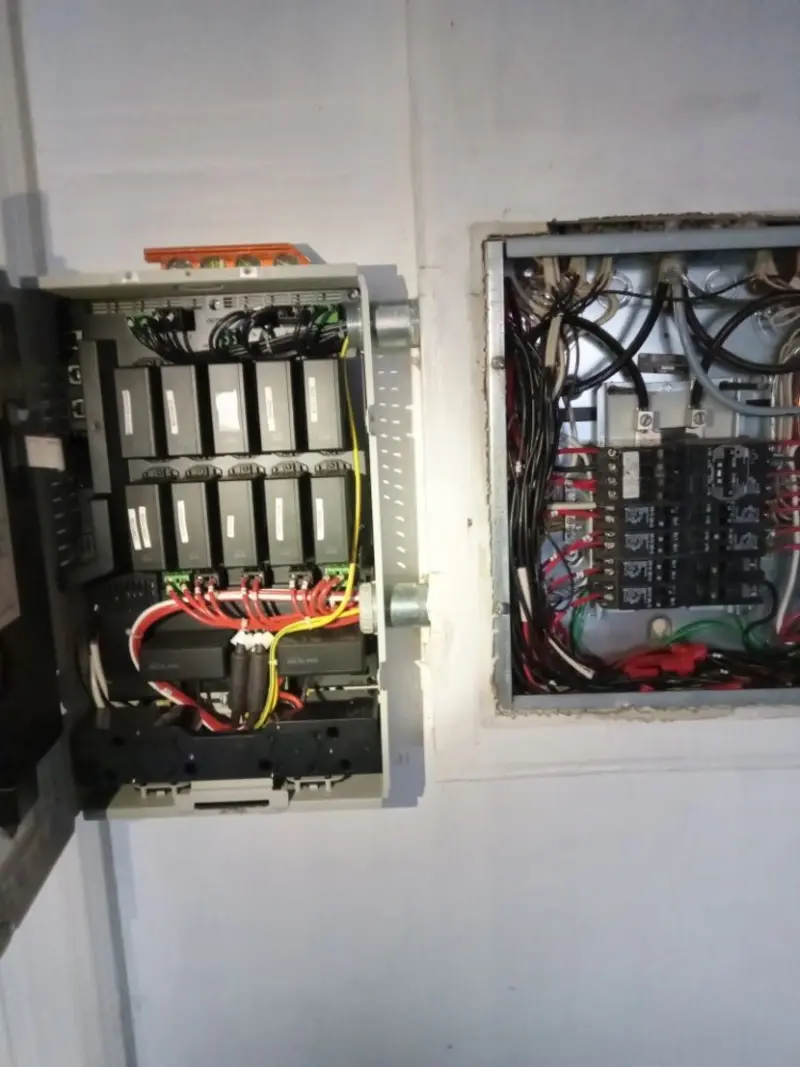 Electrical panel upgrade completed for Carbon Monoxide Detector Installation in Boulder City